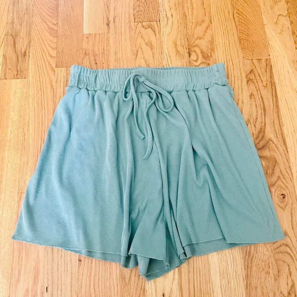 Free People Drawstring Lounge Shorts - Picture 2 of 2
